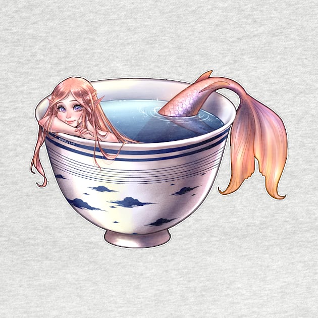 Mermaid in a Cup by Mari945